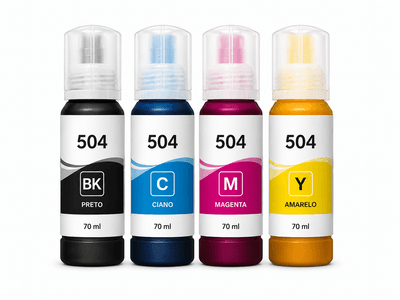 Kit Recarga 70 ml, Epson 504, 544 .