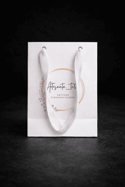 Sacola de Papel PP (16x12x5 cm)