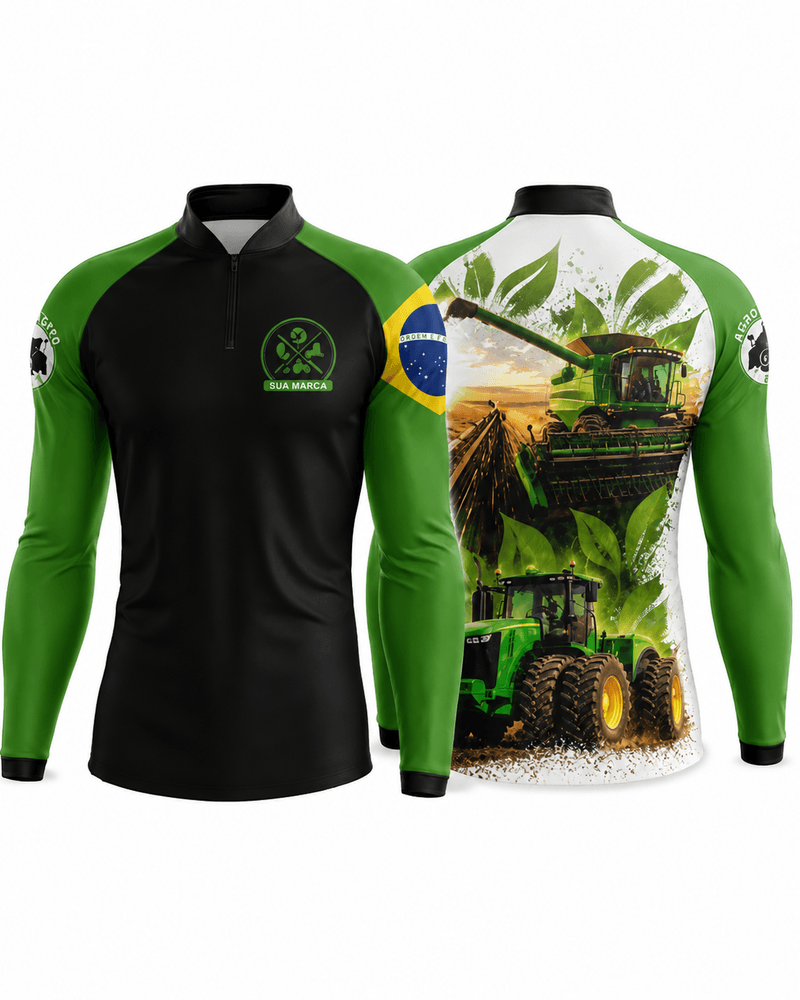 Camisa Gola Padre Dry Fit UV