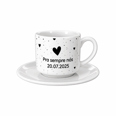Xícara Personalizada Porcelana 150 ml